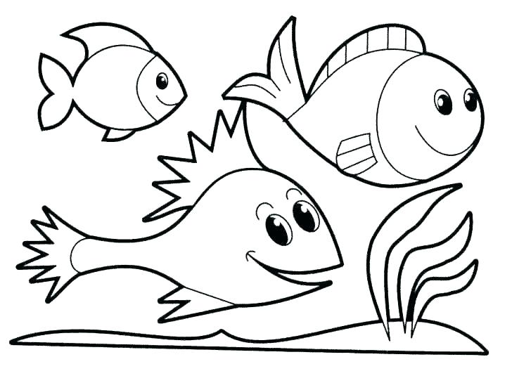 728x555 Small Fish Coloring Pages Small Fish Coloring Pages Small Fish