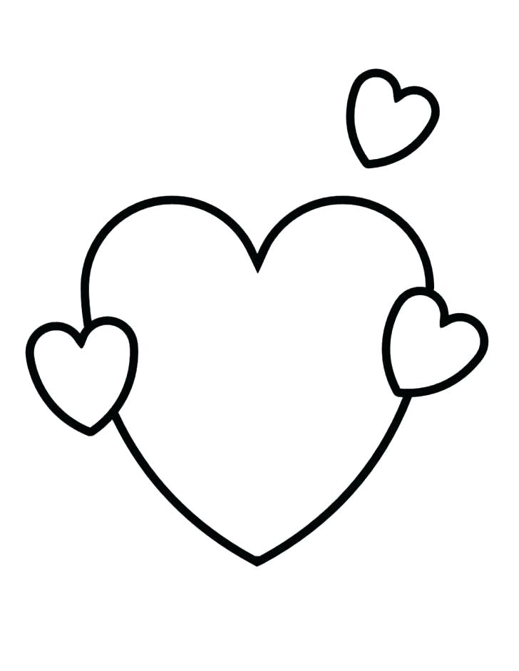 728x941 Valentine Hearts Coloring Pages Small Heart Coloring Pages