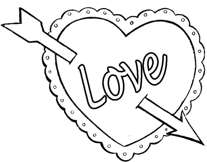 820x641 Coloring Pages Of Hearts Small Heart Coloring Pages Hearts
