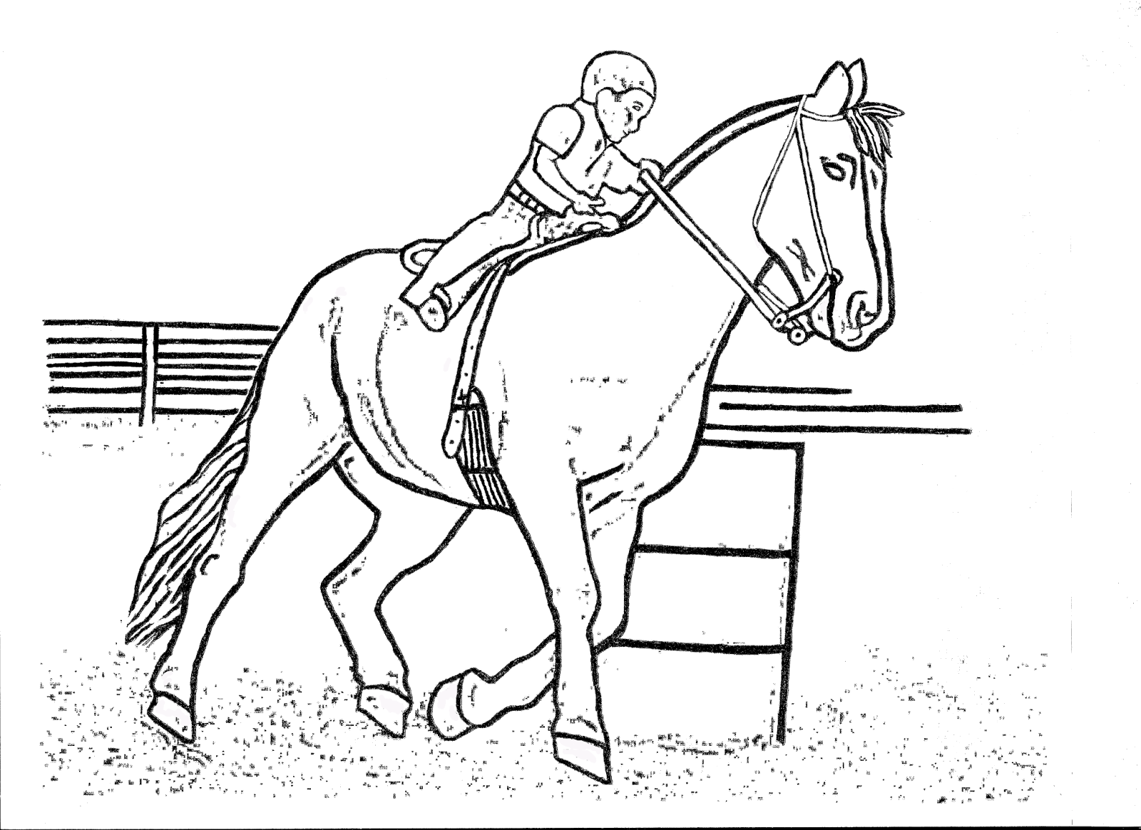 Small Horse Coloring Pages at GetDrawings | Free download