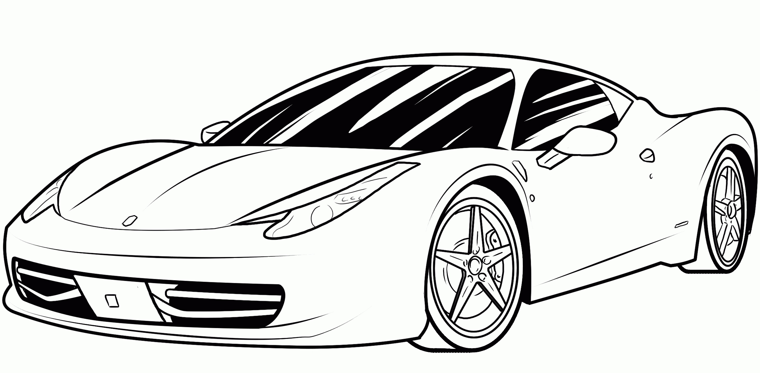 2451x1203 Coloring Pages Cars New Smart Fortwo Cars Coloring Pages Coloring