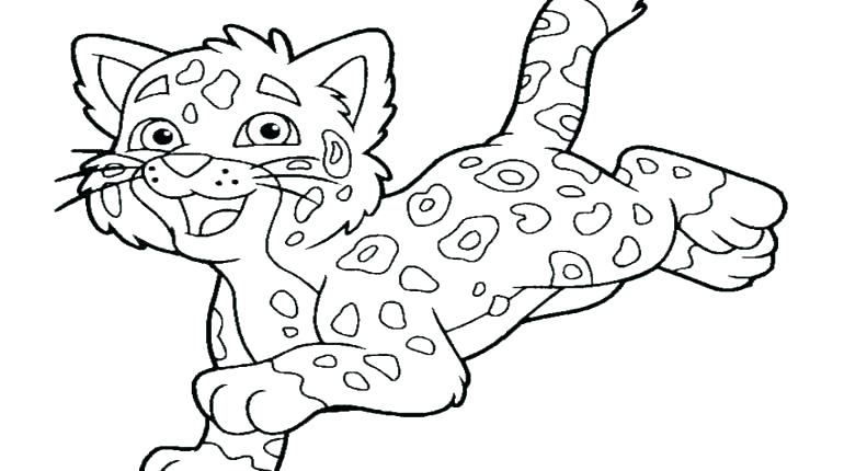 770x430 Baby Jaguar Coloring Pages Baby Jaguar Coloring Pages For Kids