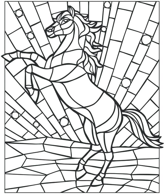 650x766 Animal Mosaic Coloring Pages Smart Idea Printable Mosaic Coloring