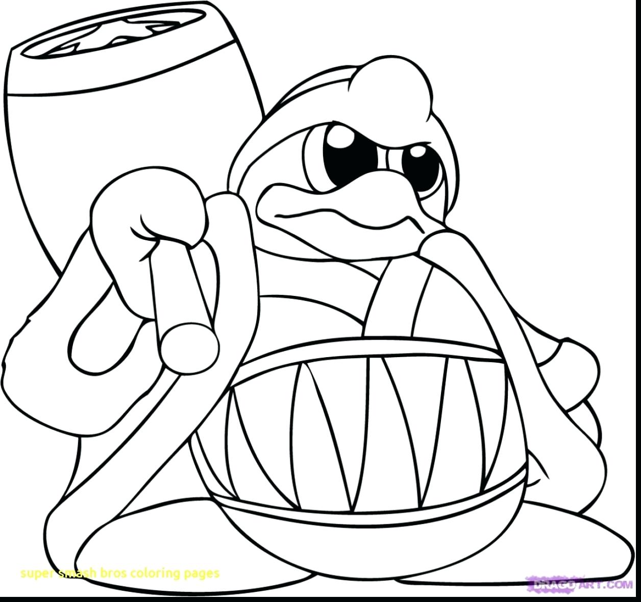 1256x1180 Kir Coloring Pages Super Smash Bros With Astonishing Kirby