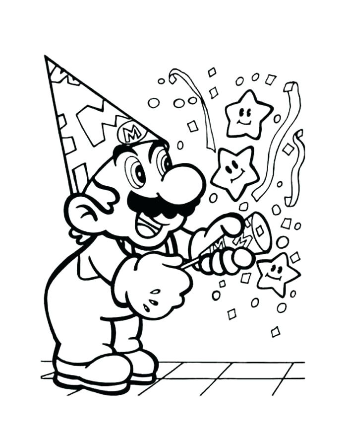 700x900 Super Mario Brothers Coloring Pages S Thers Super Mario Smash Bros