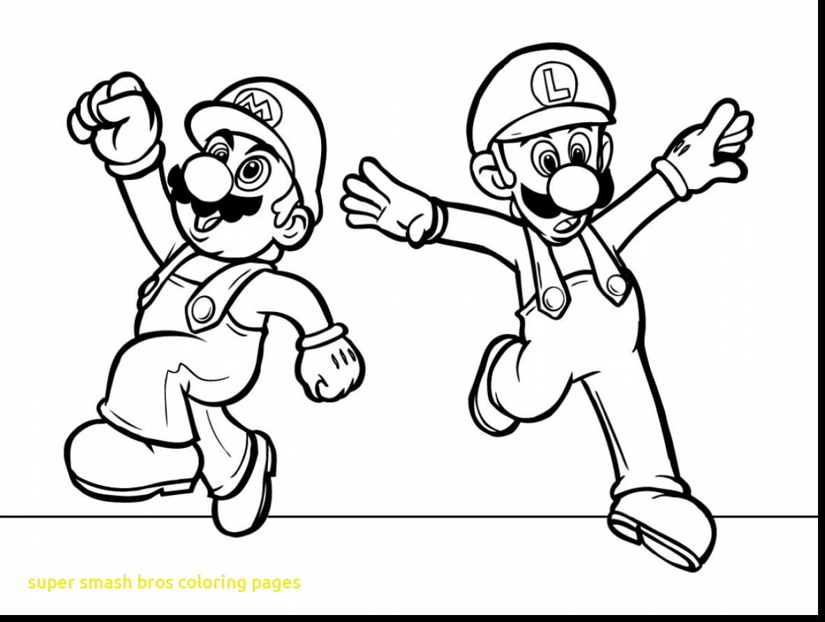 1182x891 Super Smash Bros Coloring Pages With Great Mario Coloring Pages
