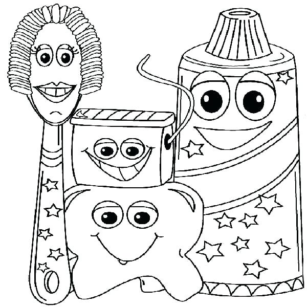 600x600 Smile Coloring Page Gorgeous Inspiration Free Printable Dental