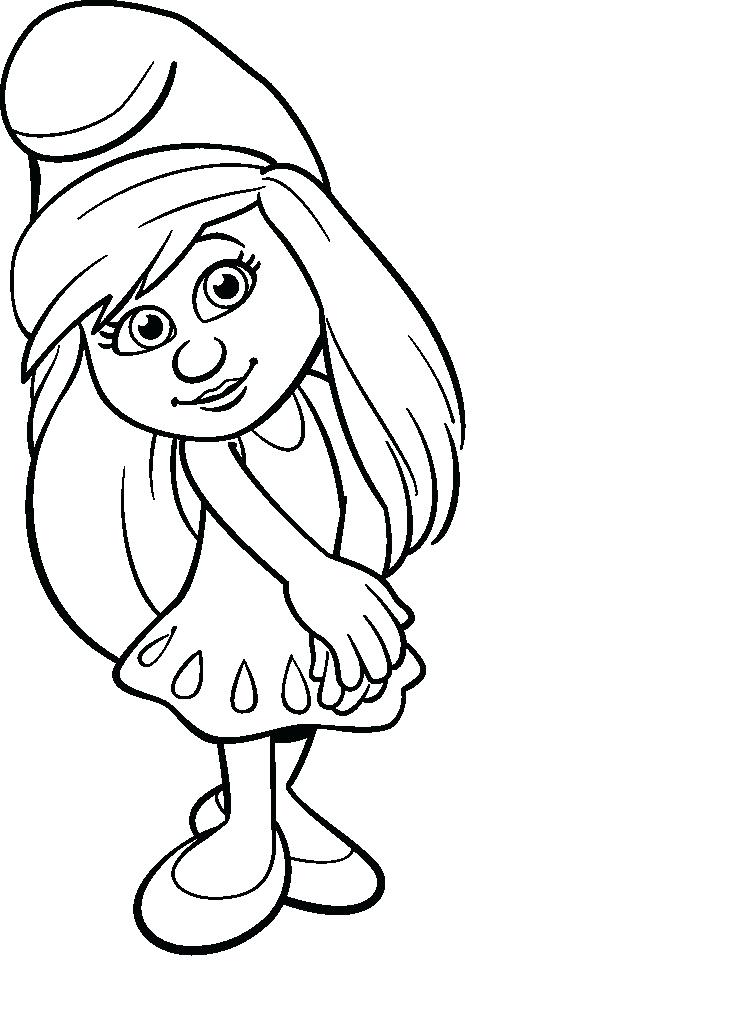 752x1024 Smurfette Coloring Pages Beautiful Smurfs Coloring Sheets