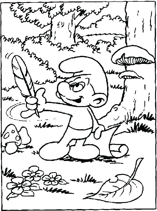 648x869 Smurfette Coloring Pages Smurfs Smurfs Coloring Pages To Print Out