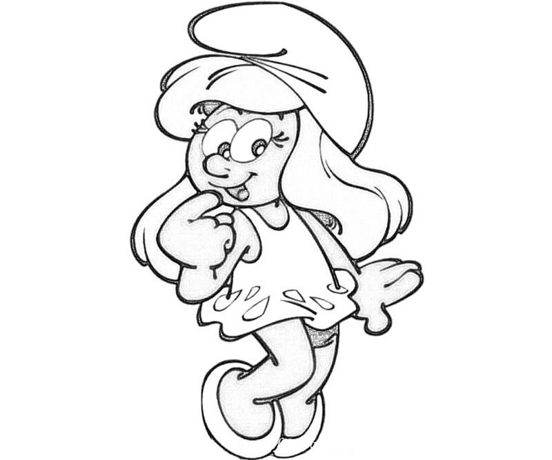 800x667 Smurfs Coloring Pages Print Out Printable The Smurfs Smurfette