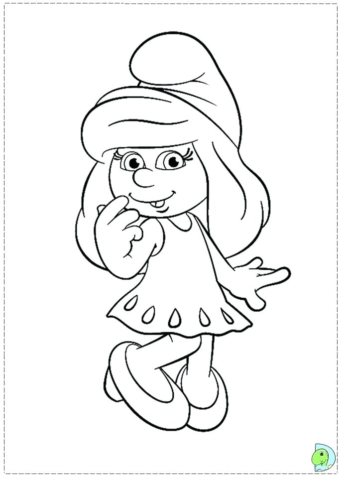 691x960 Smurfs Coloring Pages To Print Out Kids Coloring Coloring Page