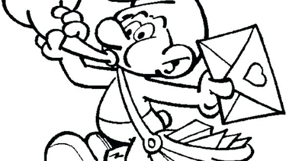 585x329 Smurfs Coloring Pages Smurfs Coloring Pages Free Printable Smurf