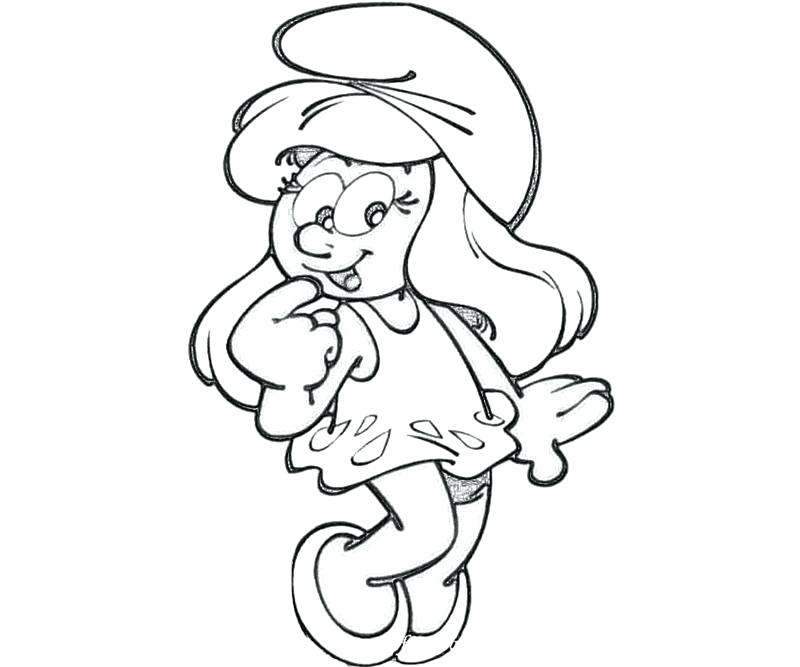 800x667 Smurfs Coloring Pages Print Out Printable The Smurfs Smurfette