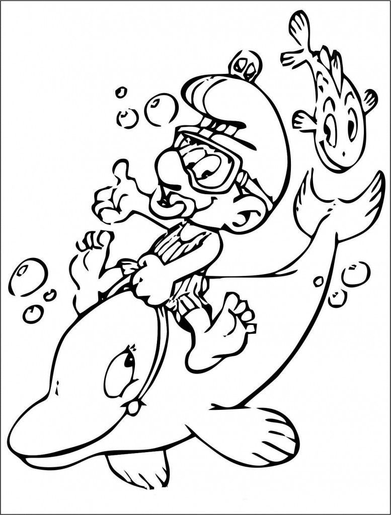 777x1024 Free Printable Smurf Coloring Pages For Kids Printing, Free