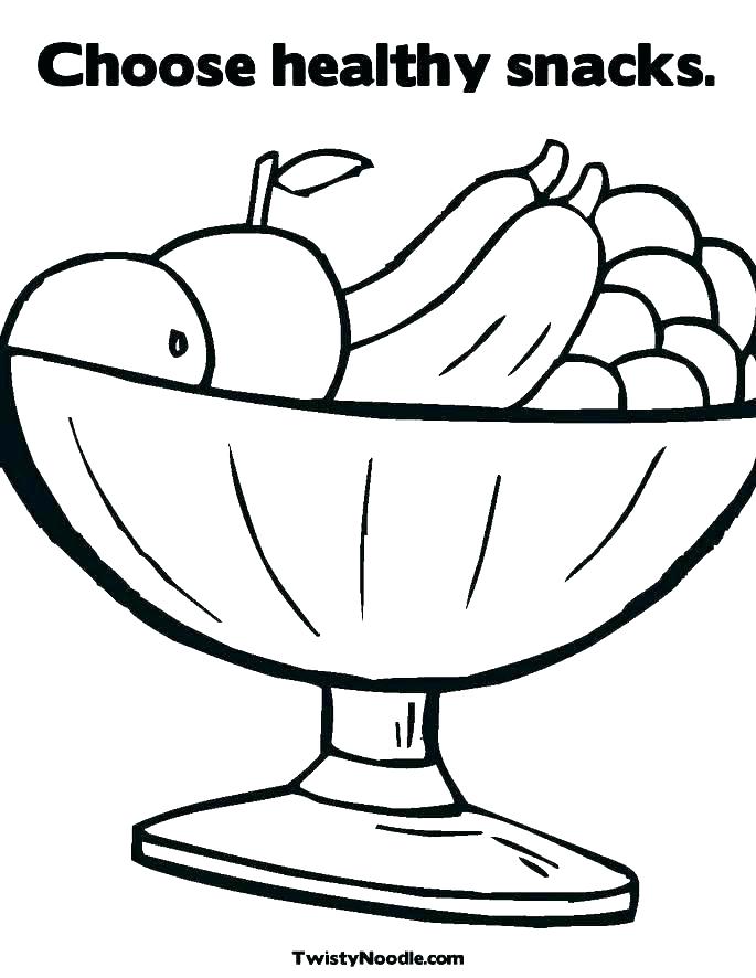 685x886 Healthy Food Coloring Pages Healthy Food Coloring Page Snack