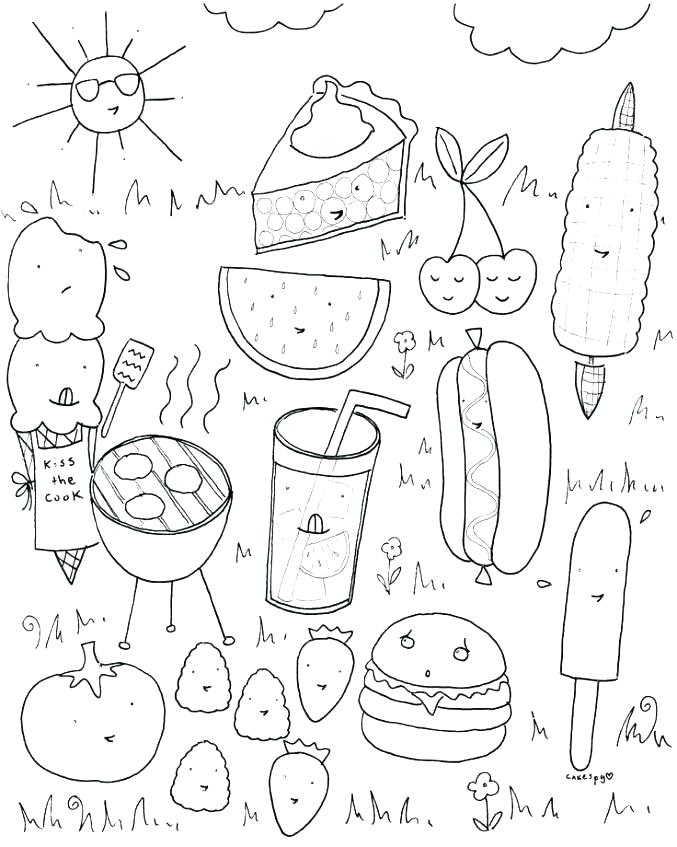 677x847 Coloring Pages Food Coloring Pages Food Food Coloring Pages Food