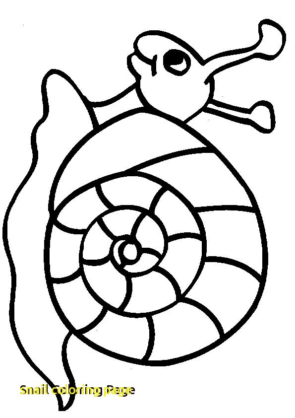 595x842 Snail Coloring Page With Snail Coloring Pages