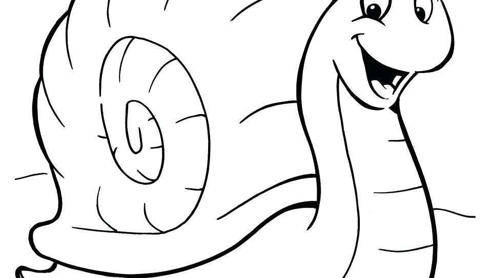 960x544 Realistic Snail Coloring Pages For Cute Printable Free Imposing