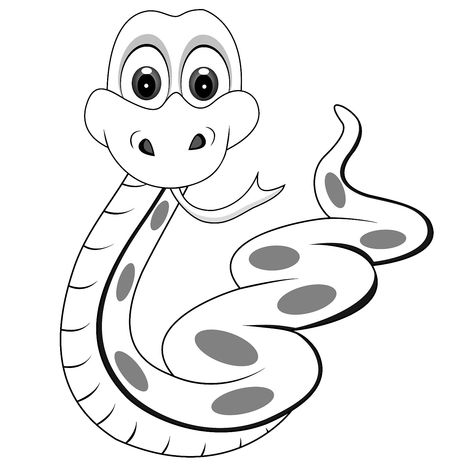1500x1500 Awesome Snake Page To Color Gallery Printable Coloring Sheet
