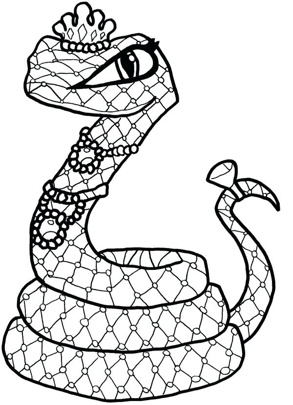600x828 Snake Coloring Pages Snake Coloring Page Snake Eyes Coloring Pages