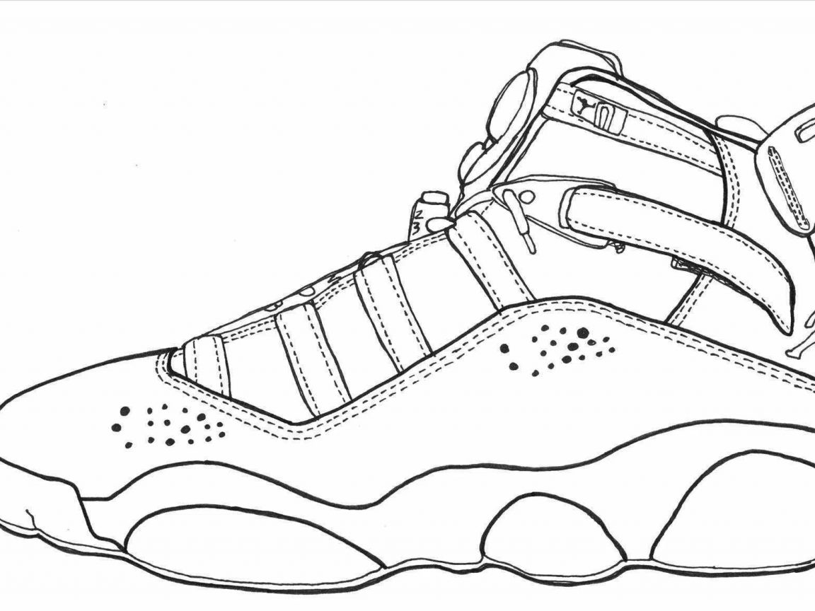 1152x864 Literarywondrousakers Coloring Pages Michael Jordan Shoes Nike