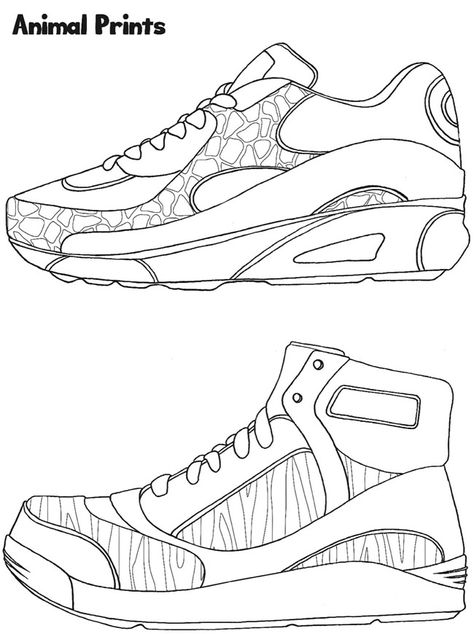 474x634 Sneaker Coloring Sheet Coloring For Kids Sewing Rooms