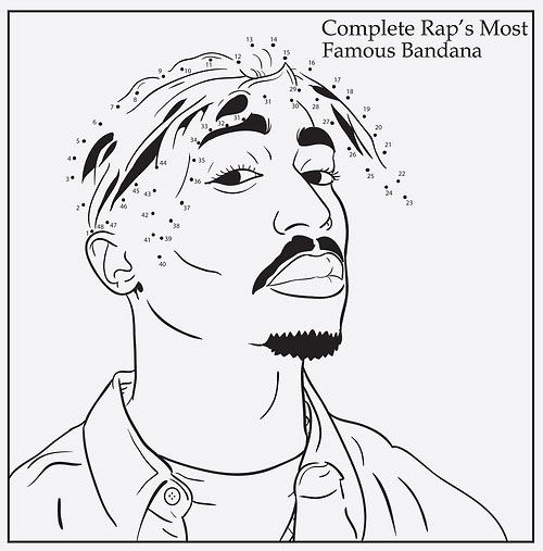 500x507 Rip Tupac! Tupac Coloring Books