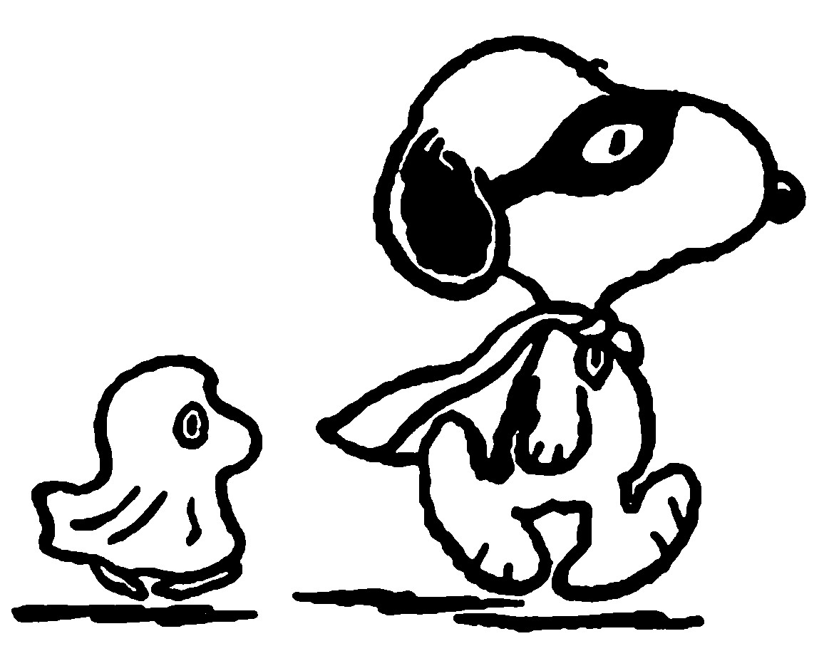 Snoopy Coloring Pages