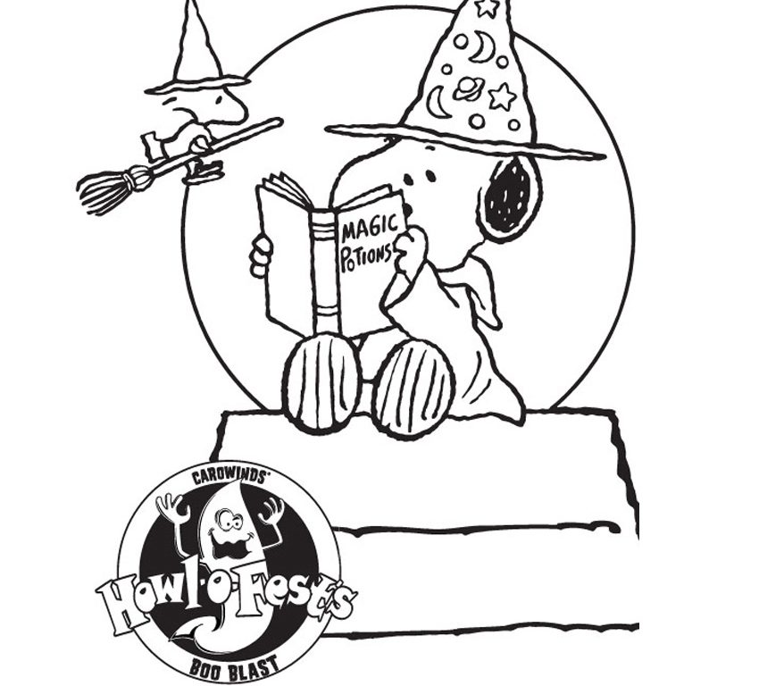 850x768 Printable Snoopy Coloring Pages Me Cartoon Pictures To Color