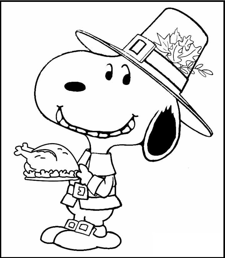 720x826 Peanuts Thanksgiving Coloring Pages Snoopy Thanksgiving Coloring