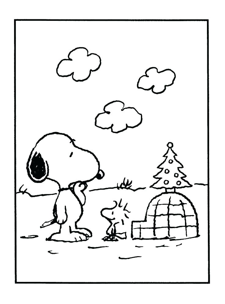 736x992 Snoopy Coloring Sheets