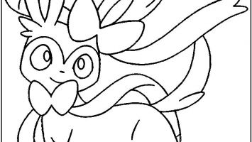 Snorlax Coloring Page