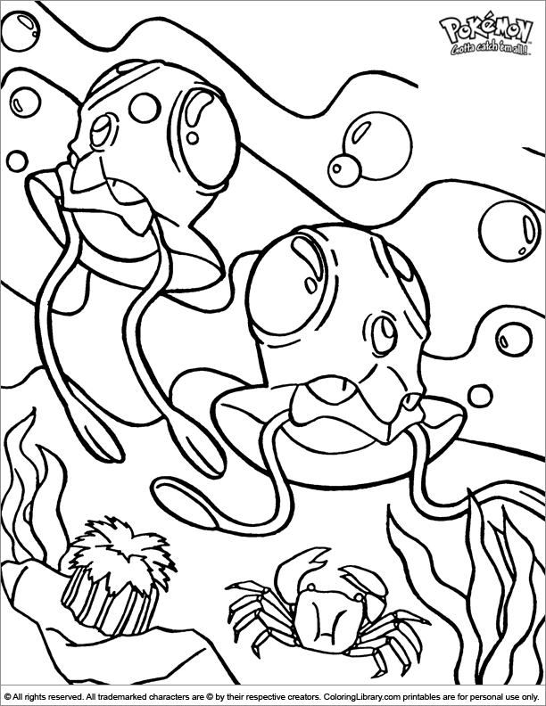 612x792 Wartortle Coloring Pages Pokemon Page Back