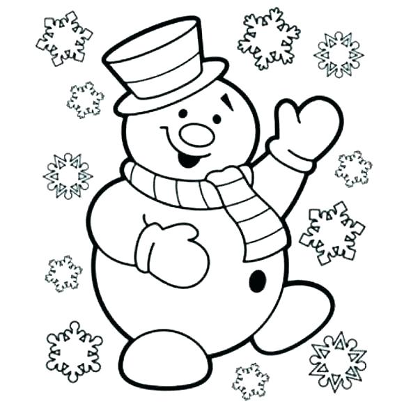580x580 Snowman Coloring Page Frosty The Snowman Coloring Book Snowman