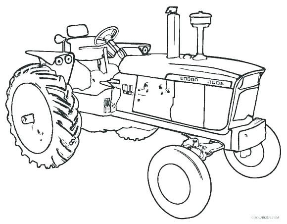 580x452 Tractor With Plow Coloring Pages Printable Snow Page For Kids
