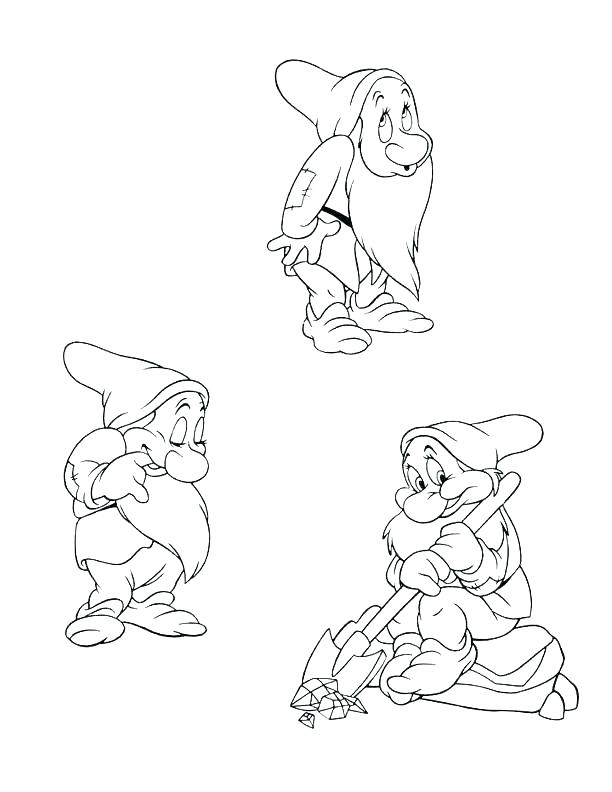 612x792 Seven Dwarfs Coloring Pages Dwarfs Coloring Pages Dwarfs