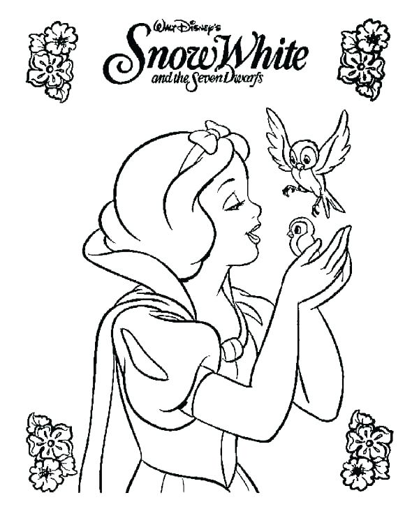 600x729 Snow White And The Seven Dwarfs Coloring Pages Dwarfs Coloring