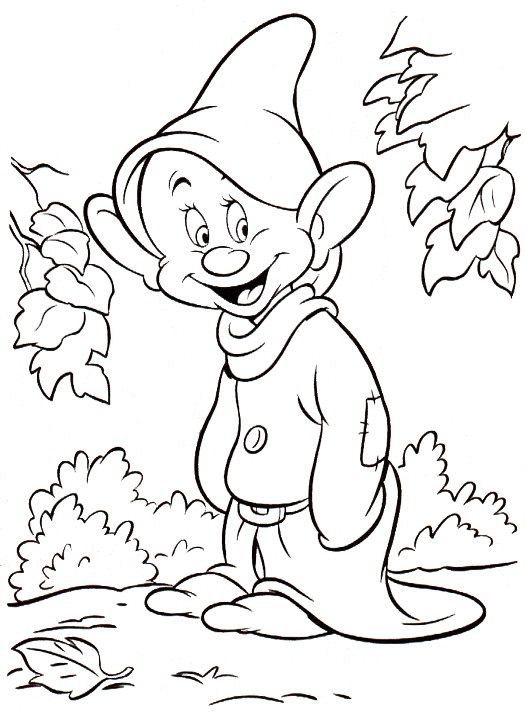 526x720 Snow White Coloring Pages Luxury Dwarfs Coloring Pages Logo