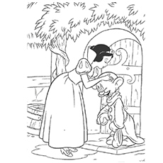 230x230 Top Free Printable Snow White Coloring Pages Online