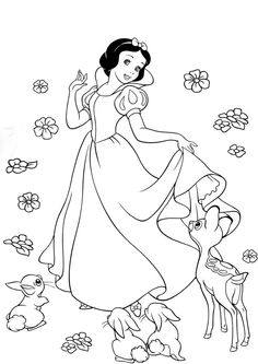 236x333 Coloring Pages Print And Color Snow White