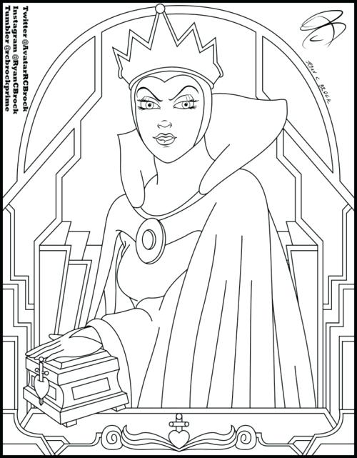 500x641 Exciting Snow White Coloring Pages
