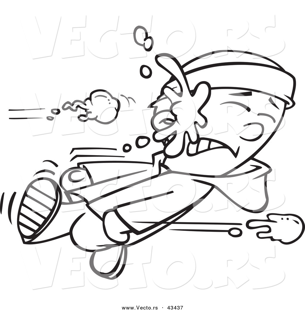 1024x1044 Vector Of A Cartoon Boy Getting Hit With A Snowball