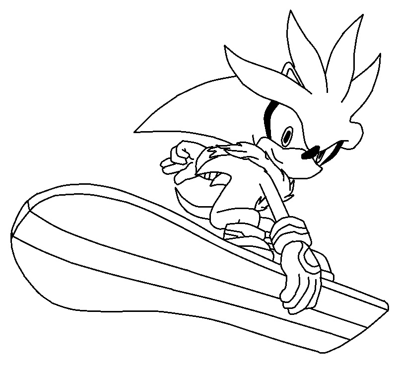 800x757 Posted Silver Coloring Page Snowboard