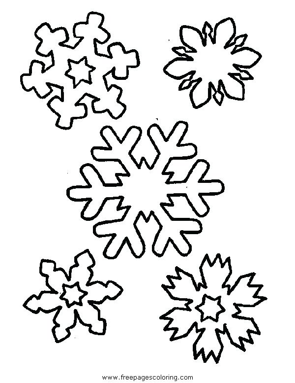 600x777 Free Snowflake Coloring Pages Snowflake Color Page Line Drawings