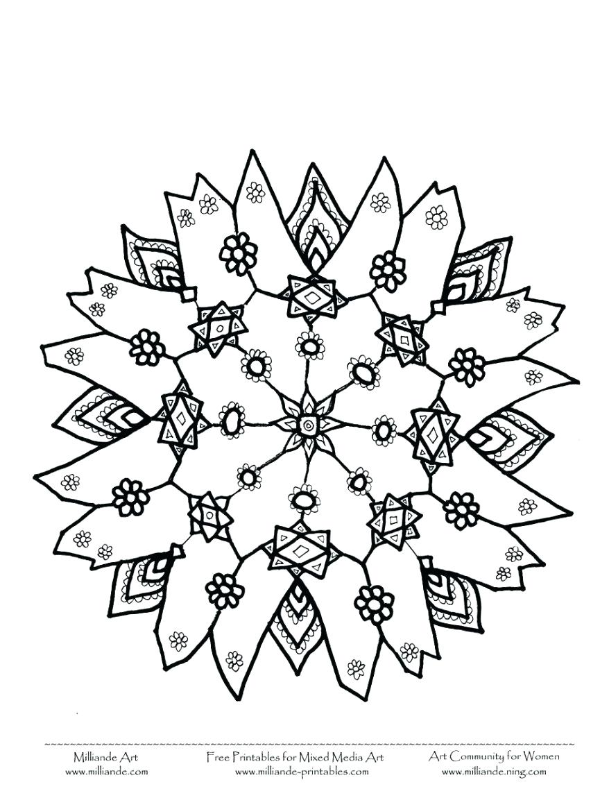878x1137 Nice Snowflake Pictures To Print Special Snowflakes Coloring Pages