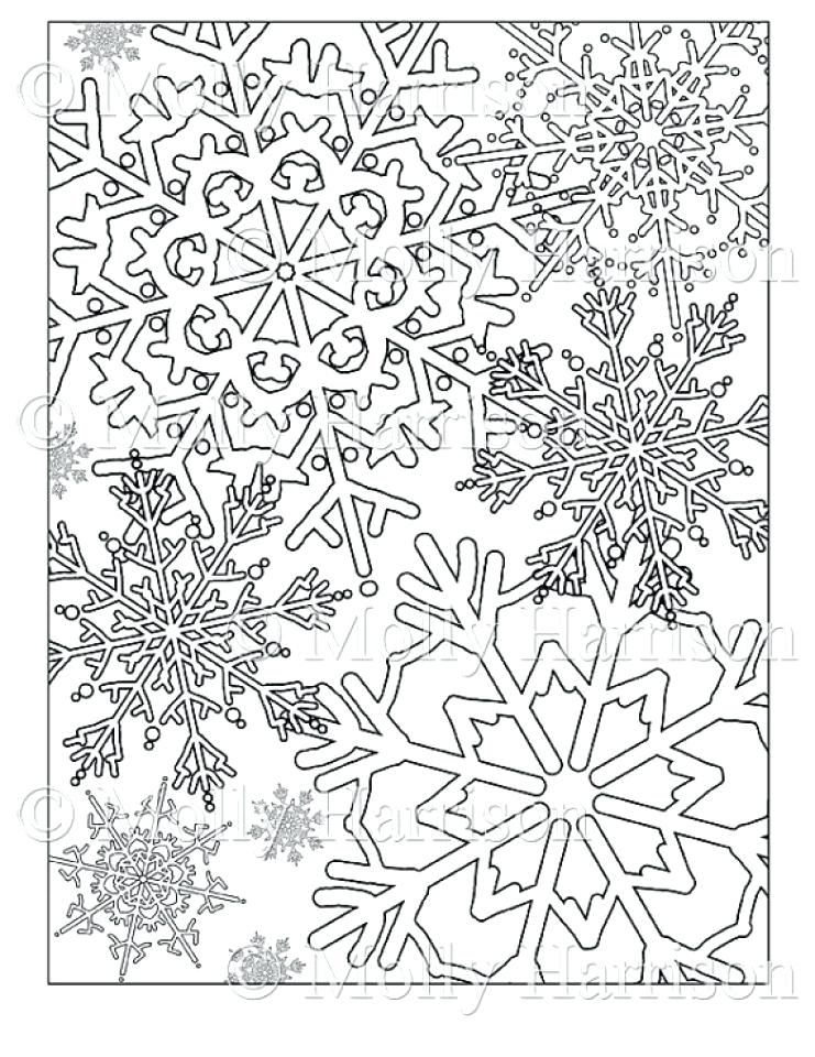 741x960 Printable Snowflake Coloring Pages Printable Snowflake Coloring