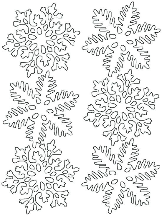 550x731 Printable Snowflake Coloring Pages Printable Snowflake Mandala