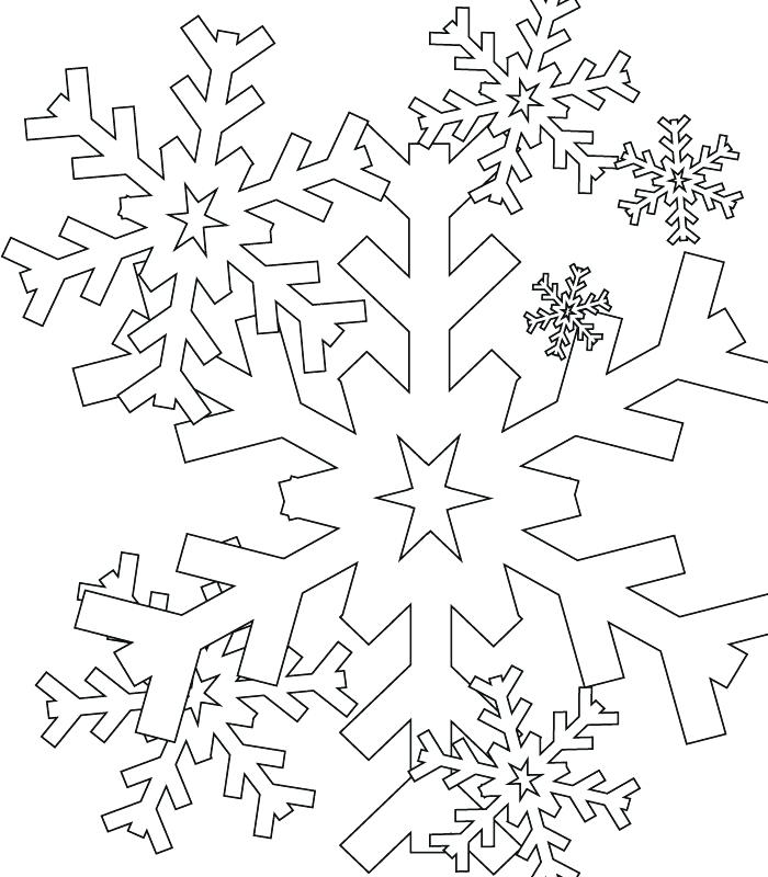 700x800 Free Snowflake Coloring Pages Coloring Page Snowflake Free Adult