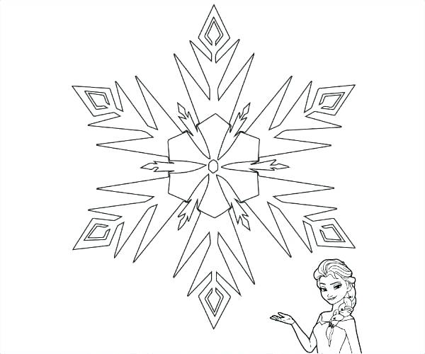600x500 Lovely Snowflake Coloring Pages And Snowflake Coloring Pages