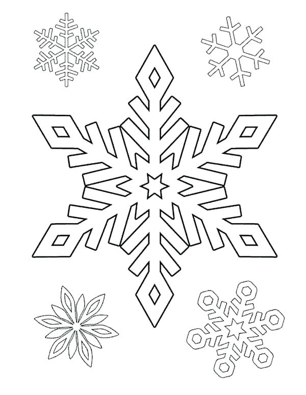 600x775 Snowflakes Printable Coloring Pages Snowflakes Printable Coloring